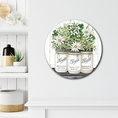 Courtside Market Love Gathers Here Circular Board Wall Art