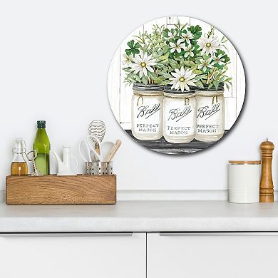 Courtside Market Love Gathers Here Circular Board Wall Art