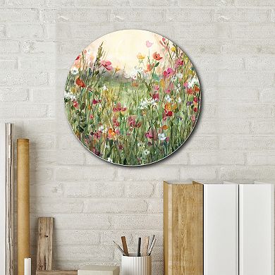 Courtside Market Spring In Full Circular Board Wall Art