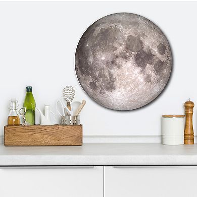 Courtside Market Full Moon Circular Board Wall Art