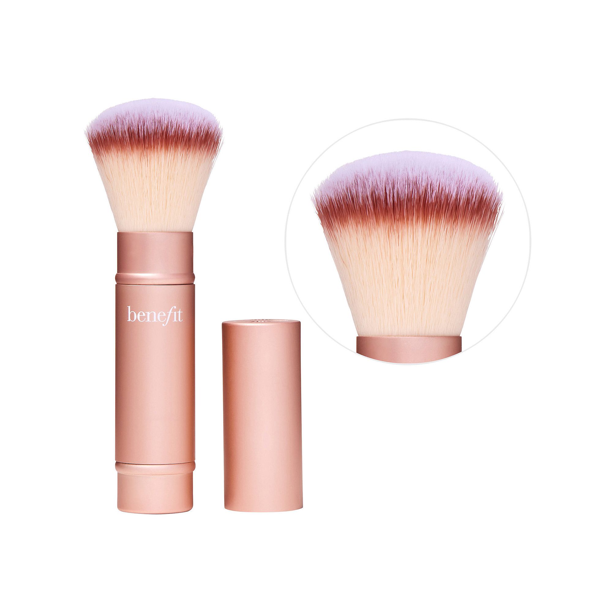 Benefit Cosmetics Multitasking Cheek Brush for Powder Blush, Bronzer & High