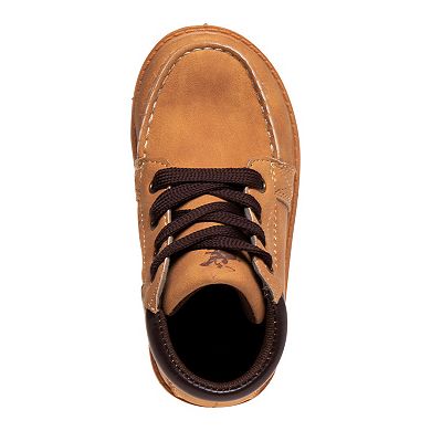 Beverly Hills Polo Boys' Moc Toe Ankle Boots