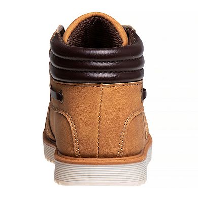 Beverly Hills Polo Boys' Moc Toe Ankle Boots