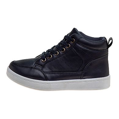 Beverly Hills Polo Club Hi-Top Boys Lace-Up Casual Sneakers