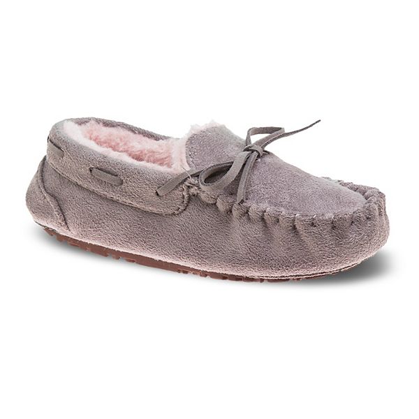 Beverly Hills Polo Girls' Moccasin Slippers