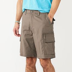Men's Sonoma Big & Tall Belted Cargo Shorts MS71X026XSE-021 Pepper Gray 