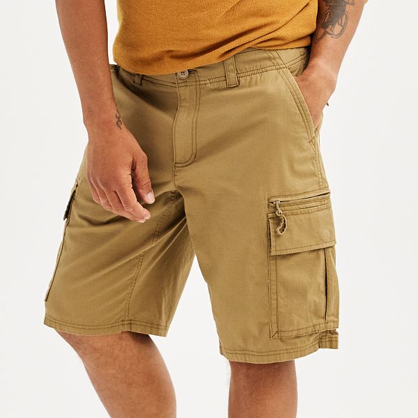 Kohls mens khaki store shorts