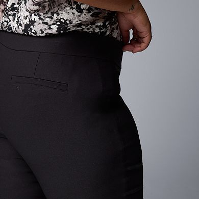 Plus Size Simply Vera Vera Wang Simply Modern Bootcut Pants