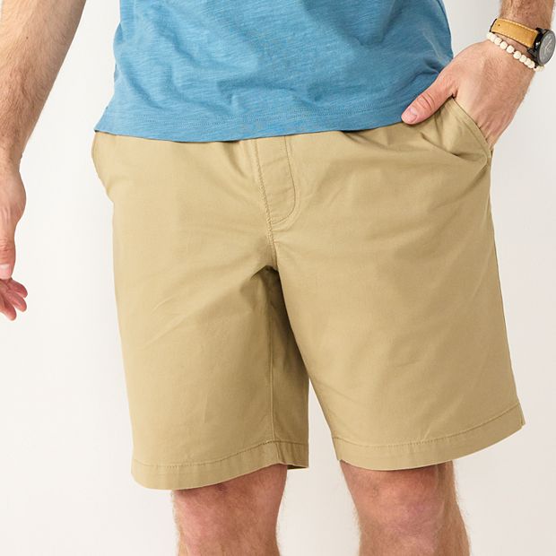 Flat Front Shorts for Men