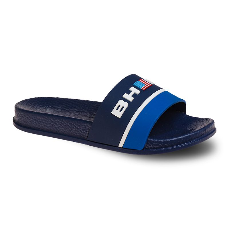 Beverly Hills Polo Boys Slide Sandals, Boys, Size: 11, Blue