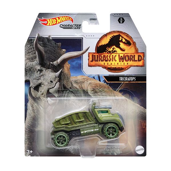 Jurassic World Dominion Hot Wheels Set Of Character Cars