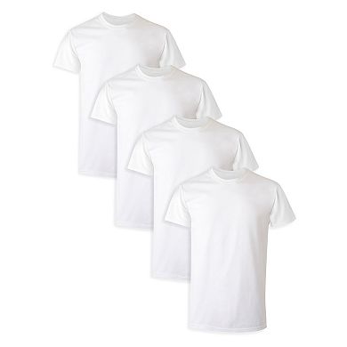 Big & Tall Hanes Ultimate 4-Pack Big Men's ComfortSoft White Crewneck Undershirt