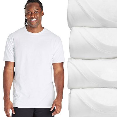 Men's hanes crew neck t shirts sale