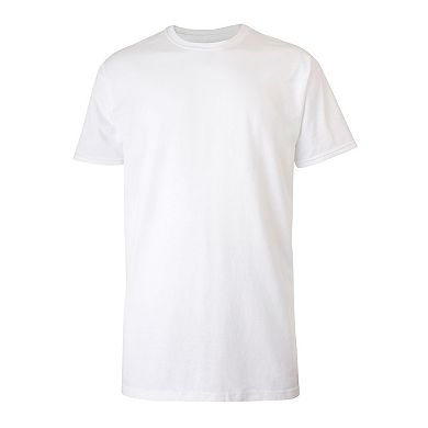 Big & Tall Hanes Ultimate 4-Pack Men's ComfortSoft White Crewneck Undershirt