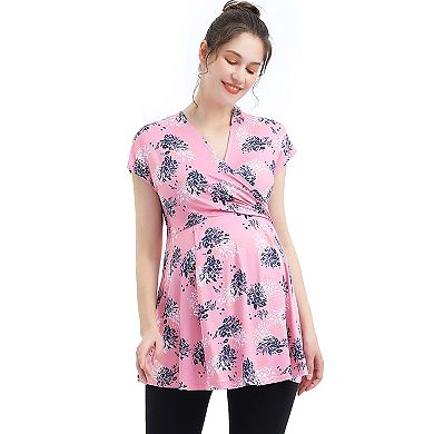 Maternity Pokkori Essential Wrap Nursing Top