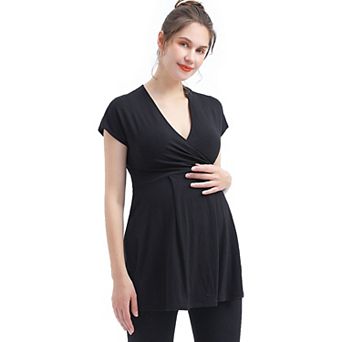 Maternity Pokkori Essential Wrap Nursing Top