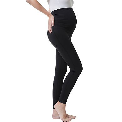 Maternity Pokkori Daily Essential Over-the-Belly Ankle Leggings