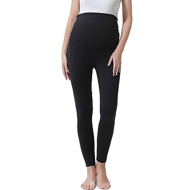 Maternity Pokkori Daily Essential Over-the-Belly Ankle Leggings