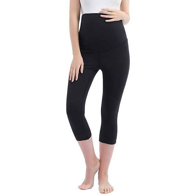 Maternity Pokkori Daily Essential Over the Belly Capri Leggings