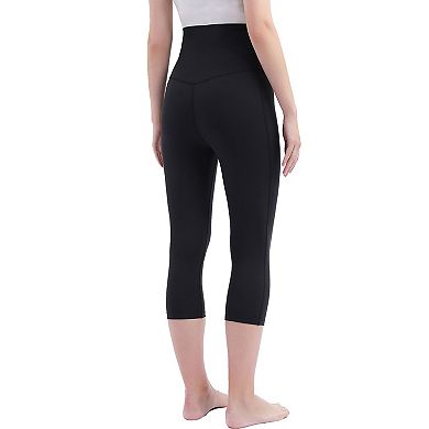 Maternity Pokkori Daily Essential Over-the-Belly Capri Leggings