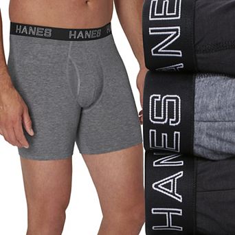 Big & Tall Hanes® 3 Pack Ultimate Big Man Comfort Flex Fit Total Support Pouch Boxer Brief Underwear