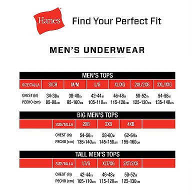 Big & Tall Hanes 4-Pack Big Man Ultimate Cotton Boxer Brief Underwear