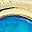 Gold Tone Blue