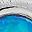 Silver Tone Blue