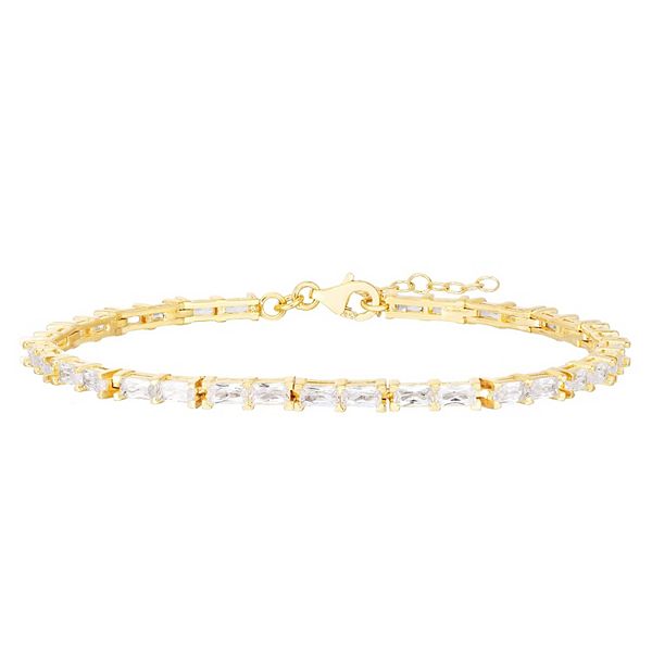 Sunkissed Sterling Cubic Zirconia Bracelet