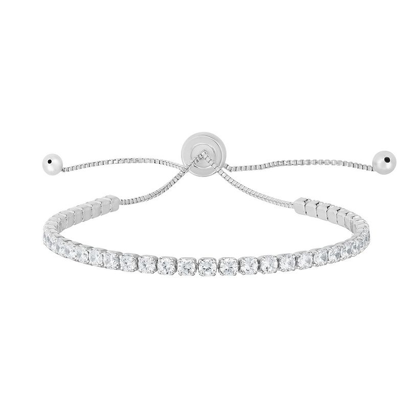 Sterling silver diamond hot sale tennis bracelet kohls