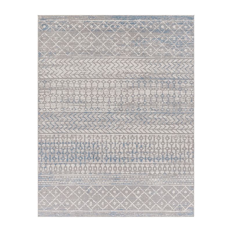 Decor 140 Brendan Global Area Rug, Grey, 7Ft Rnd