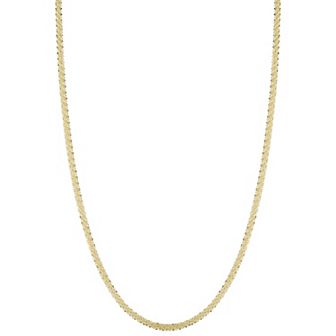 Sunkissed Sterling Brillo Chain Necklace