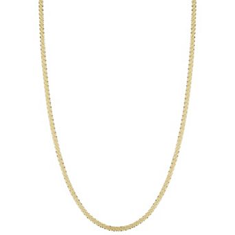 Sunkissed Sterling Brillo Chain Necklace
