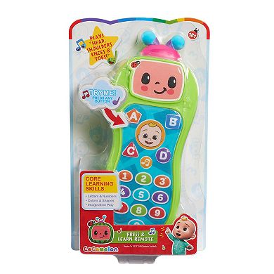 Cocomelon Press & Learn Remote Pretend Play Toy