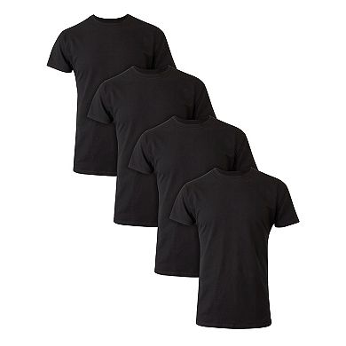 Big & Tall Hanes® 4 Pack Big Man Ultimate Crewneck Undershirt