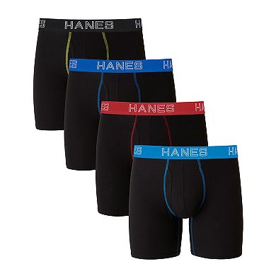 Big & Tall Hanes Ultimate® 4-Pack Stretch Boxer Brief