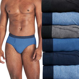 Big & Tall Hanes Ultimate® 6-Pack Cool Comfort® Briefs