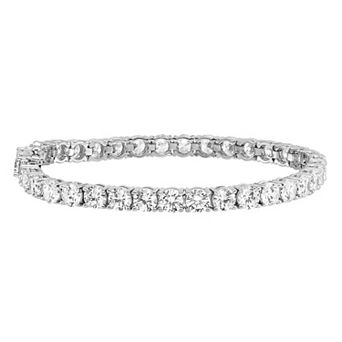 Sterling Shimmer Cubic Zirconia Bracelet