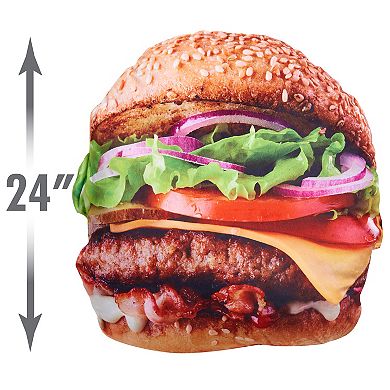 Just Play Seriously Super Sized Cheeseburger Food Plush