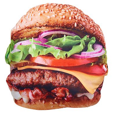 Just Play Seriously Super Sized Cheeseburger Food Plush