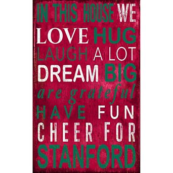 Stanford Cardinal In This House Wall Décor