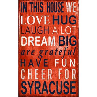 Syracuse Orange In This House Wall Décor