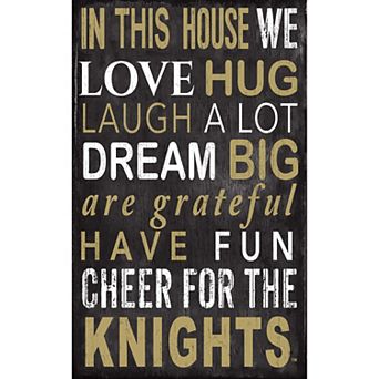 UCF Knights In This House Wall Décor