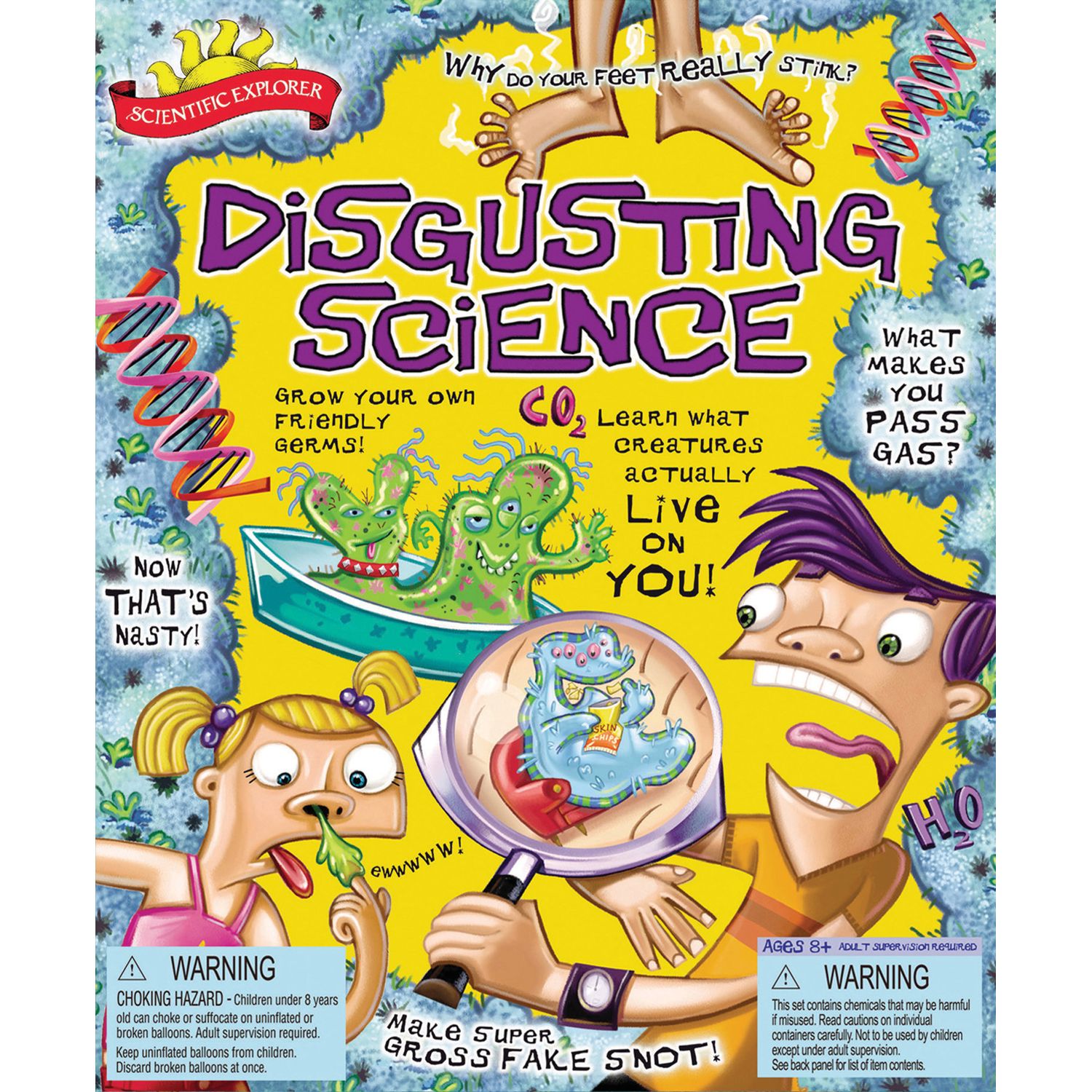 scientific explorer disgusting science kit