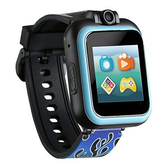 PlayZoom 2 Kids' Smart Watch: Blue Racing Flames