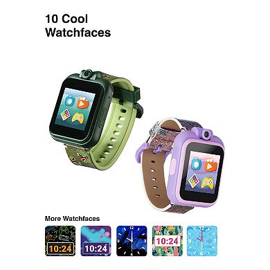 PlayZoom Kids' Green Dinosaur Smart Watch & Headphones Set