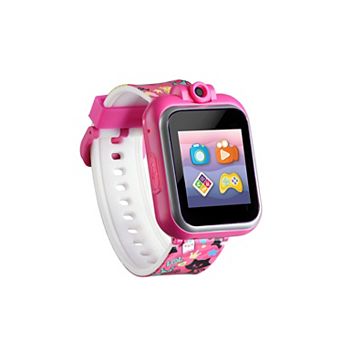 iTouch PlayZoom 2 Kids' Fuchsia Kitty Cats Print Smart Watch