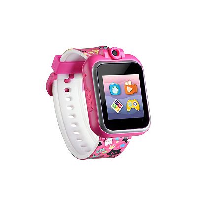 iTouch PlayZoom 2 Kids Fuchsia Kitty Cats Print Smart Watch