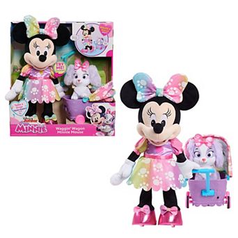 Disney's Minnie Mouse Waggin' Wagon Feature Plushes and Vehicle Playset by Just Play