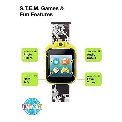 PlayZoom 2 Kids' Astronaut Outer Space Print Smart Watch